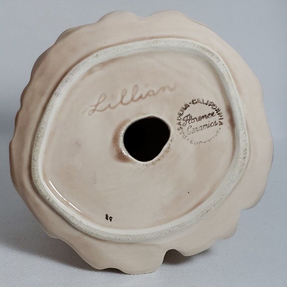 Vintage Florence Ceramics Lady Figurine "Lillian" Edwardian Victorian Era - Picture 9 of 9